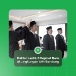 Rektor Lantik 3 Pejabat Baru di Lingkungan UIN Bandung: Jabatan Amanah, Jaga Integritas
