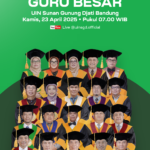 Live – Sidang Senat Terbuka Pengukuhan 20 Guru Besar UIN Sunan Gunung Djati Bandung 2025