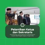 Rektor Lantik Ketua – Sekretaris Prodi S2 Sosiologi dan D4 Manajemen Industri Halal