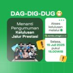 Informasi Pengumuman Kelulusan Ujian Mandiri Jalur Prestasi 2025, Simak Cara Ceknya