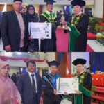 Selamat! Rektor Berikan Anugerah Adhi Djati Utama Wisuda ke-104 kepada Muhamad Fathi