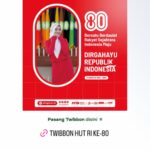 Ayo Pasang Twibbon HUT RI ke-80