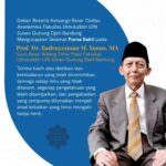 Prof. Badruzzaman: Sang Guru yang Teduh