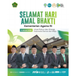 Ikhlas Beramal di Usia 80 Tahun Kementrian Agama